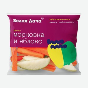 Набор Морковные Палочки И Яблочные Дольки 80г Белая Дача