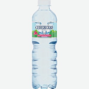Вода минеральная СЕНЕЖСКАЯ природная негаз. ПЭТ, Россия, 0.5 L