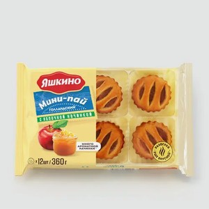 Мини-пай «Яшкино» голландский с яблочной начинкой, 360 г