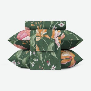 Комплект постельного белья Verossa Wild tulip сатин Евро
