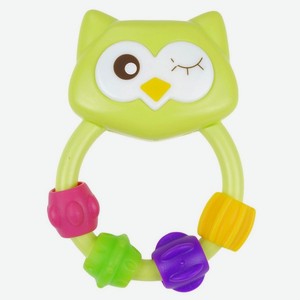 UVITON Погремушка Совенок Fill, цвет: Зеленый
