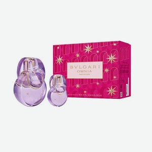 BVLGARI Набор Omnia Amethyste: Туалетная вода + Миниатюра, 100 мл + 15 мл