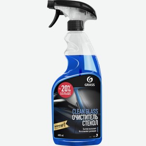 Очиститель стекол и зеркал GRASS Clean Glass, Россия, 600 мл