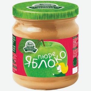 Пюре Семилукская Трапеза яблочное с сахаром, 470г, 500 мл