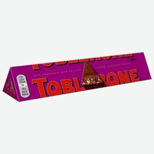 Шоколад Toblerone с изюмом и орехом молочный 100 г