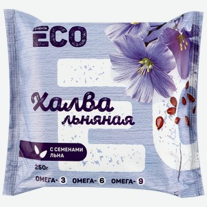 Халва льняная лента ECO с семенами льна, 250г