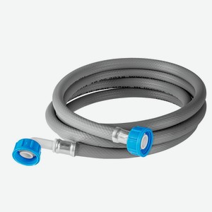 Шланг «Вирпласт» наливной для стиральной машины Гайка-Гайка угловой, 2 м