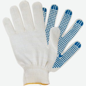 Перчатки ЛЕНТА с ПВХ р-р 18/20, Россия, 5 пар