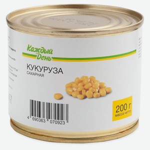 Кукуруза сахарная «Каждый день», 200 г