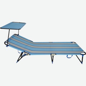 Шезлонг GIARDINO CLUB 197x70x30см в ассорт. DC-L0818-001, Китай