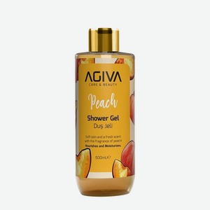 AGIVA BEAUTY Гель для душа Персиковый Shower Gel Peach, 500 мл