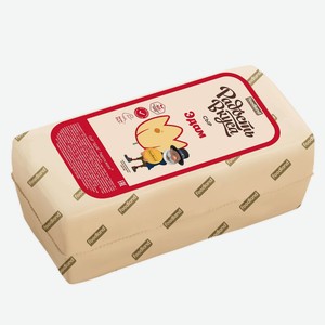 БЗМЖ Сыр Эдам мдж в сух в-е 45% Радость Вкуса Россия,кг