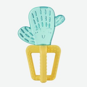 Игрушка с зубным кольцом Chicco Fresh Cactus 4мес+