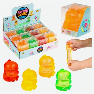 Игрушка-антистресс 1TOY Крутой замес Супергель утка, 1 шт в ассортименте