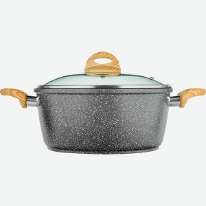 Кастрюля HOMECLUB Scandia литой алюминий, антипригарное покрытие 2л Арт. HM-SCA-2