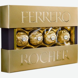 Набор конфет Ferrero Rocher Премиум, 125 г, картонная коробка