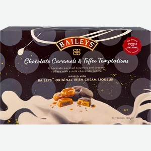 Карамель BAILEYS Тоффи в шоколадной глазури с добавлением ликера Бейлиз, 180г