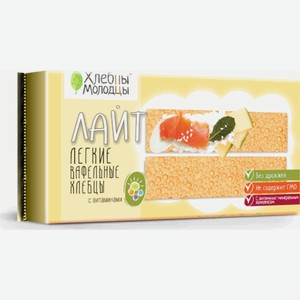 Хлебцы пшеничные Хлебцы-молодцы Лайт с витаминами 70 г