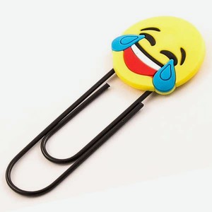 Закладка ЭВРИКА Скрепка-гигант Смайл №8 1 шт.