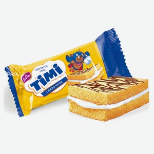 Пирожные TIMI сливочные, 33 г