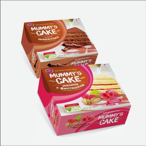 Торт MUMMY S CAKE малина/фисташка/шоколад 310г