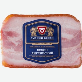 Бекон Английский, Омский Бекон, 300 Г