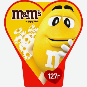 Набор кондитерских изделий M&M S & FRIENDS Сердце Весна, 127г