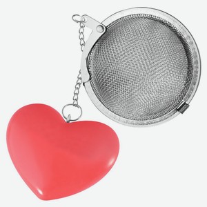 Ситечко для заваривания  Сердце . Диаметр 4,5 см.