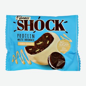 Протеиновое печенье FitnesShock Брауни с ароматом печенья 50 г