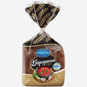 Хлеб Коломенское Бородинский нарезка, 400г