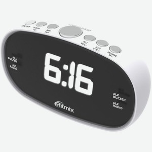 Радио-часы Ritmix RRC-616 White