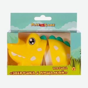 Игрушка  Зверушка с пищалкой , Play the game, в ассортименте