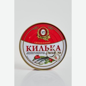 Килька В Томатном Соусе Черноморская Пролив 240г Ж/б Ключ