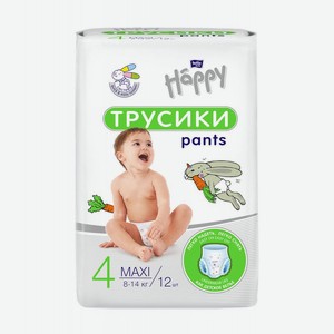Подгузники-трусики Белла Хеппи Макси 8-14кг 12шт