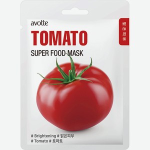 AVOTTE Маска для лица выравнивающая тон кожи с экстрактом томата Brightening Tomato Mask, 25 г