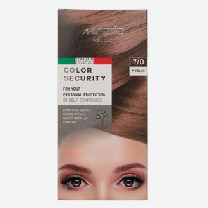 Краска для волос Mirada Milan Color security Русый 7/0