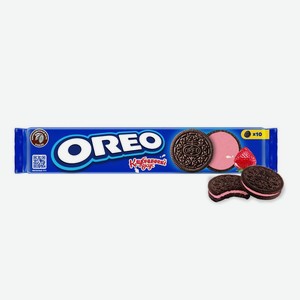 Печенье Oreo Клубничный вкус 95г, 95 г
