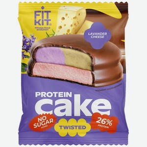 Протеиновое печенье Fit Kit Twisted Protein Cake Лаванда-сыр 50 г
