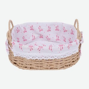 Плетеная корзина для хлеба Wellfort 25*9*17см