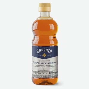 Масло горчичное нерафинированное Сарепта 450г