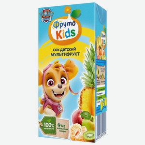 Сок мультифрукт Kids Фруто Няня 0,2л