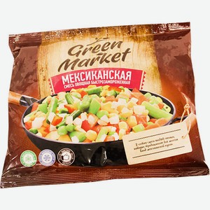 Овощи замороженные смесь мексиканская Green Market 400г