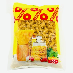 Макароны Верная цена 400г Серпантин гр.В(св/у) Верный (151946)