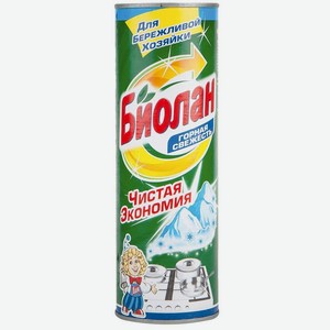 Средство чистящее горная свежесть порошок Биолан 400г