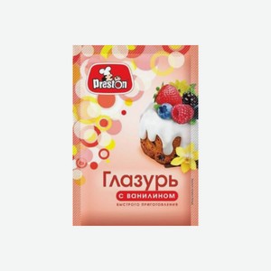 Смесь глазурь со вкусом ванили Preston 50г