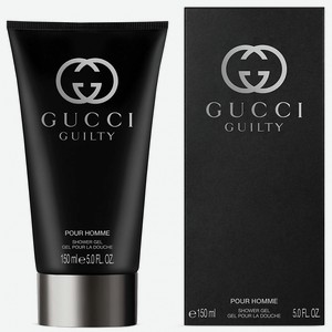 GUCCI Парфюмированный гель для душа Guilty pour Homme, 150 мл
