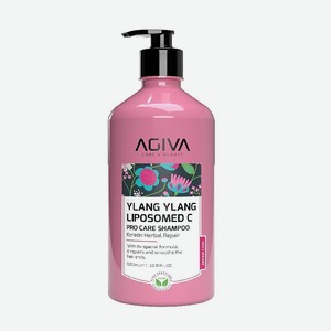 AGIVA BEAUTY Шампунь для волос Ylang Ylang Lipozom C Pro Care, 1000 мл