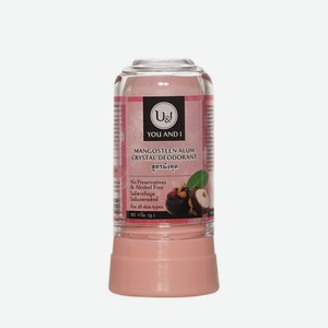 Кристаллический дезодорант U&I Mangosteen 80г