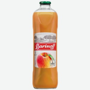 Нектар Barinoff Персиковый с мякотью, 1л, 1 л