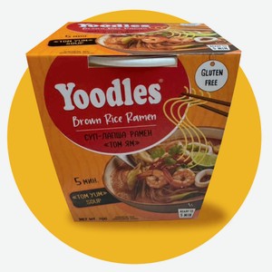 Суп-лапша быстрого приготовления  Рамен  со вкусом Том Ям, 70 г